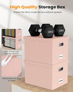 2 Pack File Storage Organizer, Portable File Box - Image 5