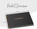 Officewerks Visitors Register & Guest Book, 120 Pages, 8 7/8" X 7", Durable - Image 4