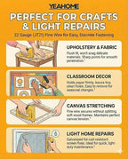 YEAHOME Light Duty Staples for Staple Gun, Suit for Upholstery, General Repairs - Image 5