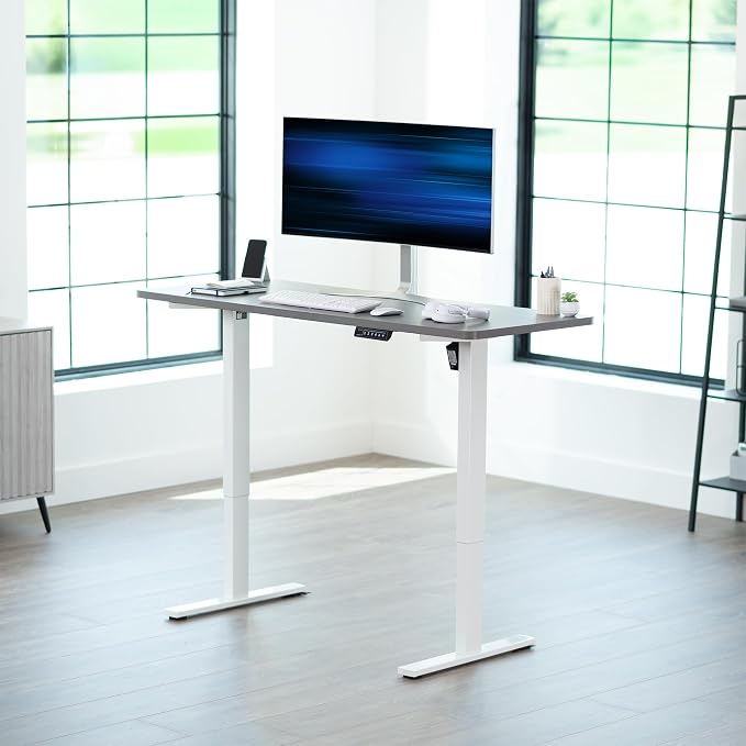 VIVO Electric 60 x 24 in Standing Desk, Memory Height Adjustment, 1B Series - Image 2