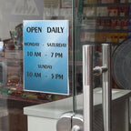 NIUBEE 8.5x11 Clear Acrylic Plexi Sign Holders - Image 6