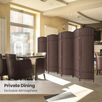 Cocosica 8 Panel Room Divider, 6Ft Folding Privacy Screen, Tall - Image 6