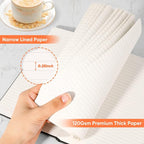 Huhuhero Lined Journal Notebook, 20 Pack Hardcover College Ruled Notebooks - Image 5