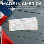 Custom 2.83" x 7" Carbonless NCR Books in 3-Part Triplicate Invoices, Work - Image 6