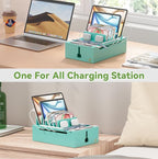 Pezin & Hulin Bamboo Charging Station, Electronic Devices Organizer - Image 8