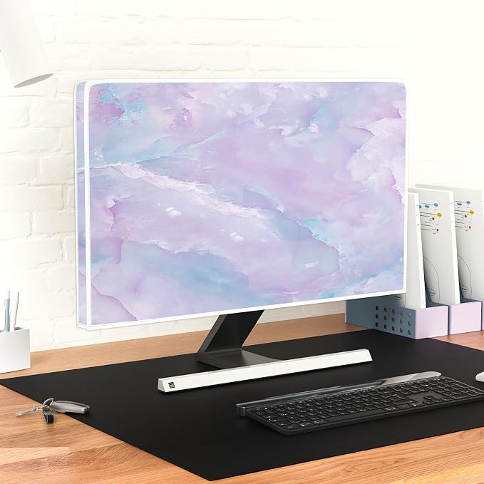 Baocicco Violet Marble Waterproof 40, 42，43 Inch TV Dust Cover Anti-Static - Image 6