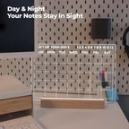 Dry Erase Calendar with Light, USB-Powered Light Up Whiteboard, Includes 4 - Image 5