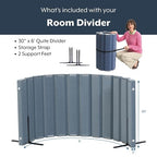 Angeles 30" x 6' Quiet Divider - Image 3