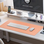 Boutilon Leather Desk Pad Protector, Non-Slip Mouse Pad, Laptop Desk Pad - Image 6