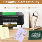 Silunkia 100 Sheets Purple Shimmer Cardstock 8.5 x 11 Cutting Paper, 75lb - Image 5