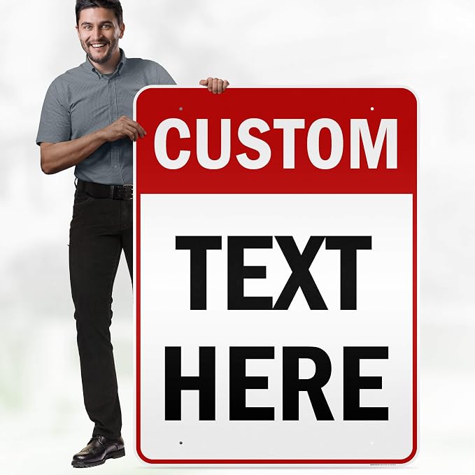 Custom Sign, Custom Sign for Business, Indoor/Outdoor use. 36x48 Inches - Image 2