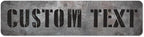 Custom Sign, Custom Street Sign, 11 Font Colors, 13 Font Styles, 4 Hole Options by MySignCenter