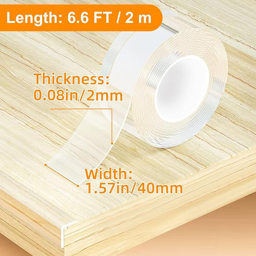 1.57 in x 6.6 FT, Self Adhesive Protective Bumper Guards - Image 2