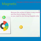 Magnetic Glass Writeboard 72"x48" Premium Tempered Dry Erase Boards Wall - Image 4