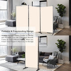 Room Divider 6FT Folding Privacy Screens, 3 Panel Partition Room Dividers - Image 3