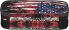 YIJIUWKIS Kids Pencil Case for Boys Girls, Usa Flag Style Pencil Pouch Big - Image 7
