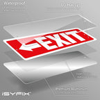 iSYFIX Exit Signs 2 Pack 12x4 Inch - Image 9