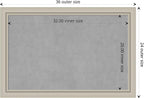 Amanti Art Silver Framed Magnetic Board 24x36 Large Vision Board - Image 4