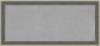 Amanti Art Grey Framed Magnetic Board 25x53 Oversize Vision Board by AmantiArt