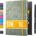Bullet Dotted Journal Dot Grid Notebook | A5 Daily Journaling Notebooks by ScribblesThatMatter