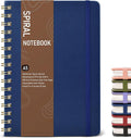Dotted Spiral Journal Notebook, A5 Hardcover Spiral Journals by Unknown