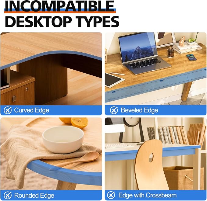 OUKMIC Large Height Adjustable Keyboard Tray - Image 8