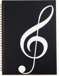 MoHern Blank Sheet Music Notebook, 160 Pages Composition Staff Paper Notebook by MoHern