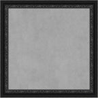 Amanti Art Black Framed Magnetic Board 24x24 Medium Vision Board by AmantiArt