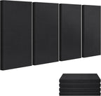 23.62" X 11.81" X 2" Fiberglass Wall Panel, 4 Pack Acoustic Panels, Acoustic by UMIACOUSTIC