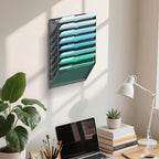 SUPEASY 8-Tier Wall File Organizer, Hanging Wall Files - Image 6