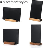 NEWNEWSHOW 3Pack 5.1x7.9 in Blackboard Sign Double Sided - Image 2