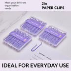 NEEWAY Colorful Large Paper Clips, 2 Inch Jumbo Paper Clips, 3 Pack of 50 - Image 6
