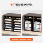 VEVOR Literature Organizers, 12 Compartments Office Mailbox - Image 5