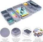 Welaxy Desk Drawer Organizer Tray, 8-Piece Felt Storage Drawer Dividers - Image 6
