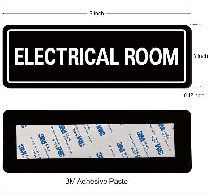 Electrical Room Sign - Image 2