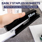 Deli Stapler Heavy Duty, Full Strip Staplers - Image 3
