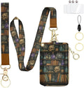 bolimoss Bookshelf Lanyard Wallet by BOLIMOSS