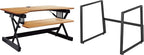 Rocelco 40" Large Height Adjustable Standing Desk BUNDLE by Rocelco