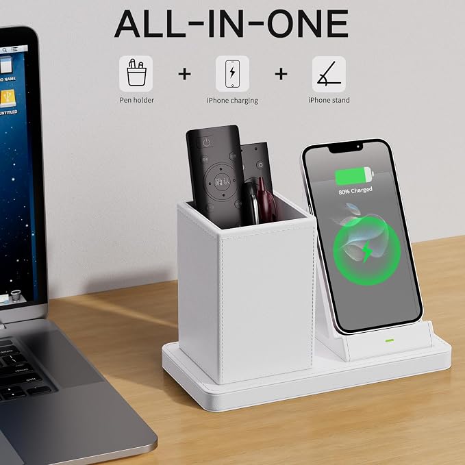 LADSTAG Desk Organizer with Phone Holder, Desk Organizers and Accessories - Image 4