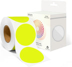 2 Inch Round Color Coding Labels by Unknown