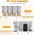 SHIECAMASIC Literature Organizer, 32 Compartments Office Mailbox - Image 2