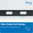 ICC 1U Finger Duct Cable Manager Panel - Image 9