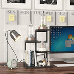 YMYNY Desktop Shelf Organizer, 4 Tier Storage Display Rack, Desk Shelf - Image 6