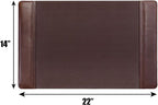 DACASSO Leather Desk Pad with Side Rails - Image 3