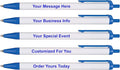 RevMark Personalized Ballpoint Pen, Custom Printed Name, Business or Event by RevMark