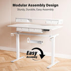 Kingant 55 x 24 Inch Electric Standing Desk - Image 8