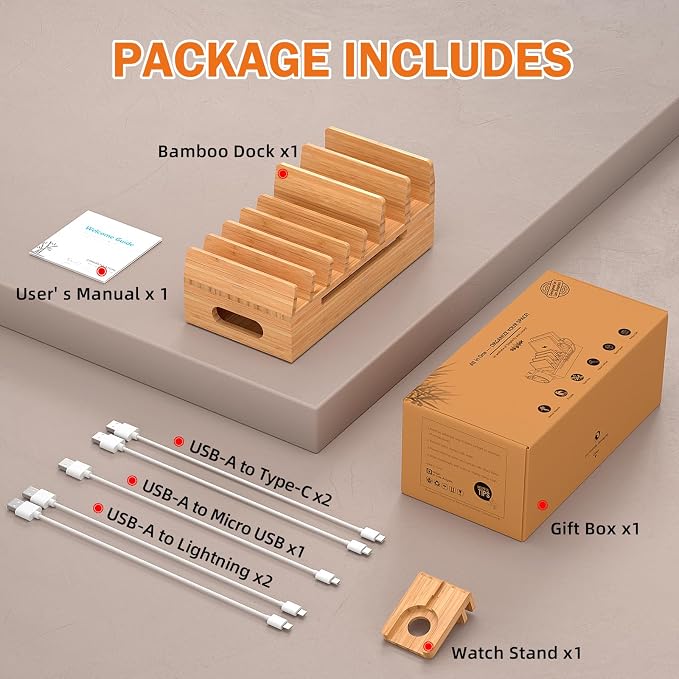 Pezin & Hulin Bamboo Charging Station - Image 7