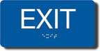 ADA Compliant Exit Sign with Braille - Image 2