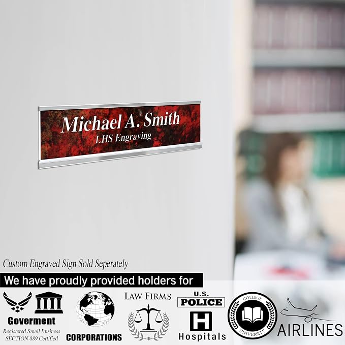 Custom Name Plate with Choice of Mounting - Image 4
