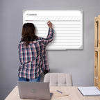 Lincia 36 x24 Make Ready Board Aluminum Frame Dry Erase Board - Image 6